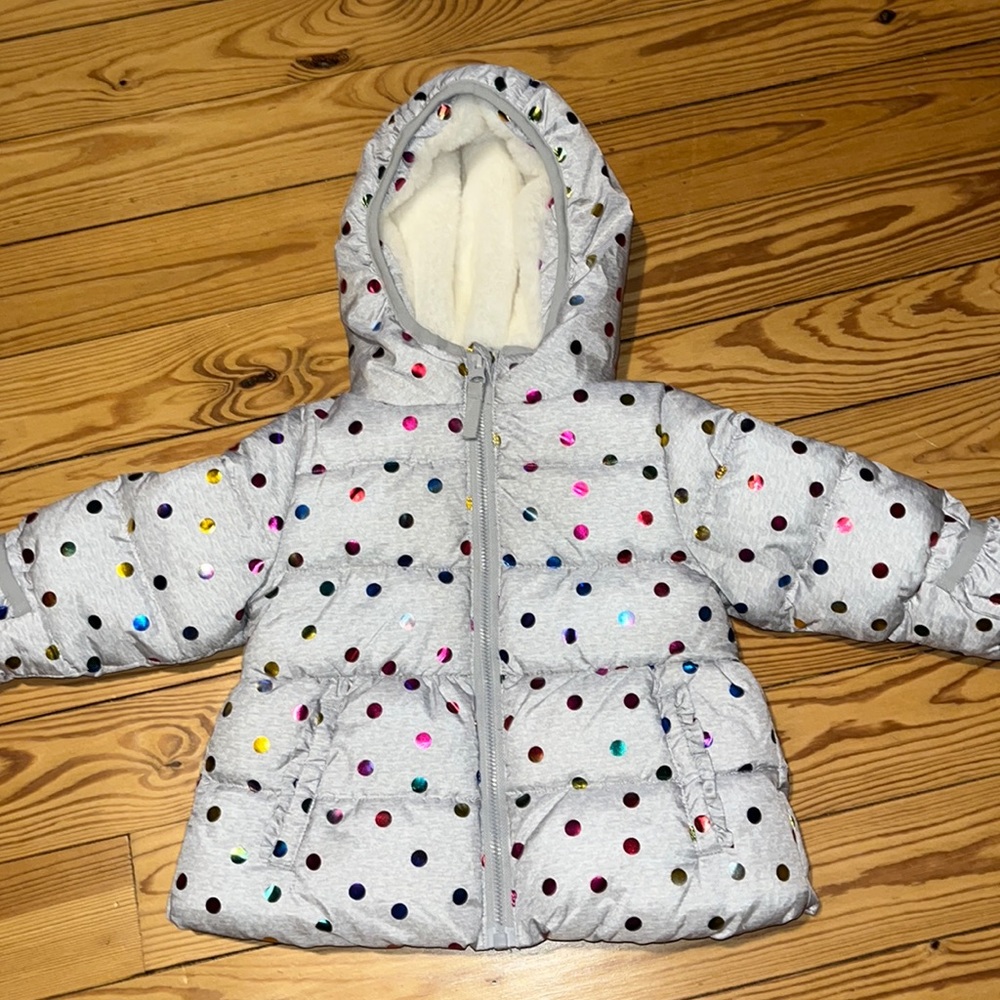 Baby girl winter jacket size 12m